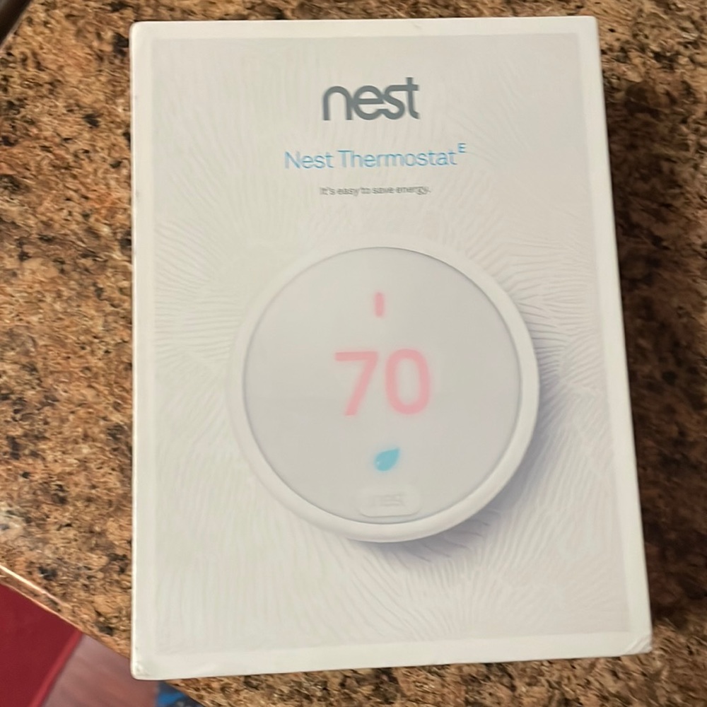 Google - Nest Thermostat E, opened but never installed.